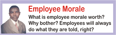 employee morale
