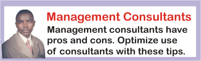 management consultants