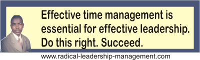 effective time management