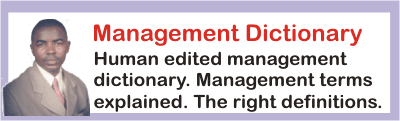 management dictionary